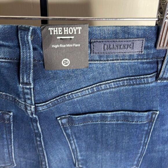 Blank NYC THE HOYT MINI BOOT IN NO SLEEP High Rise Mini Flare Size 24 NWT - Picture 6 of 10